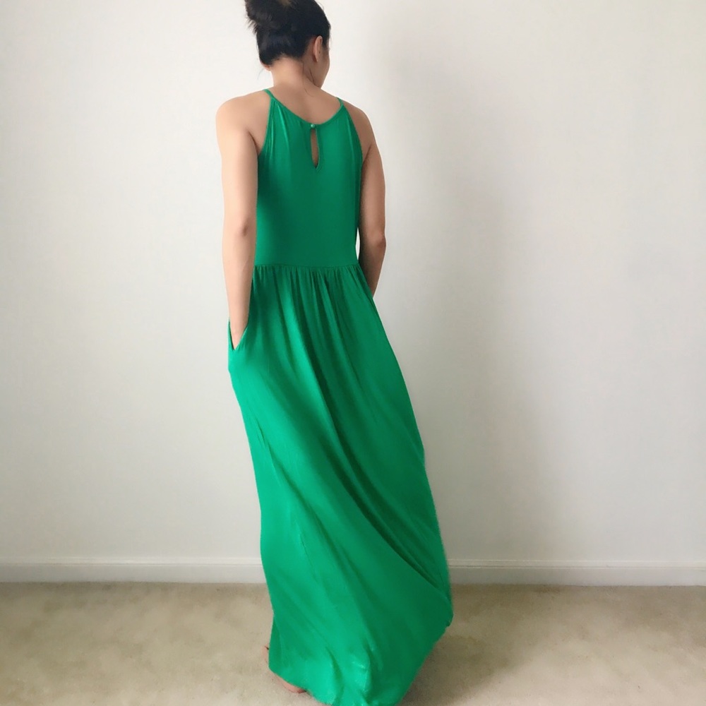 KELLY GREEN maxi dress. IN TREND - Picture 4 of 7